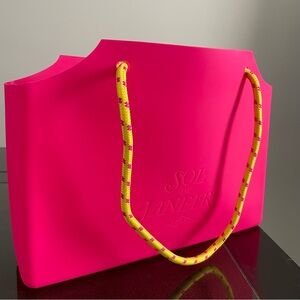 Sol de Janeiro Pink Tote Bag Limited Edition